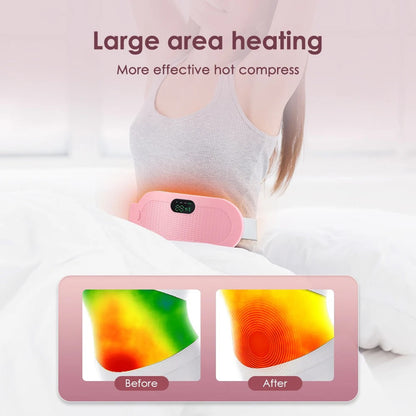 Klair™ Period Cramps Relief Belt - Heating Pad and Massager